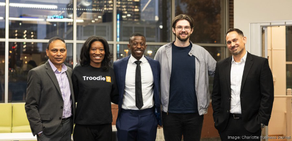 Founders of the gBETA Charlotte Fall 2025 cohort at pitch night